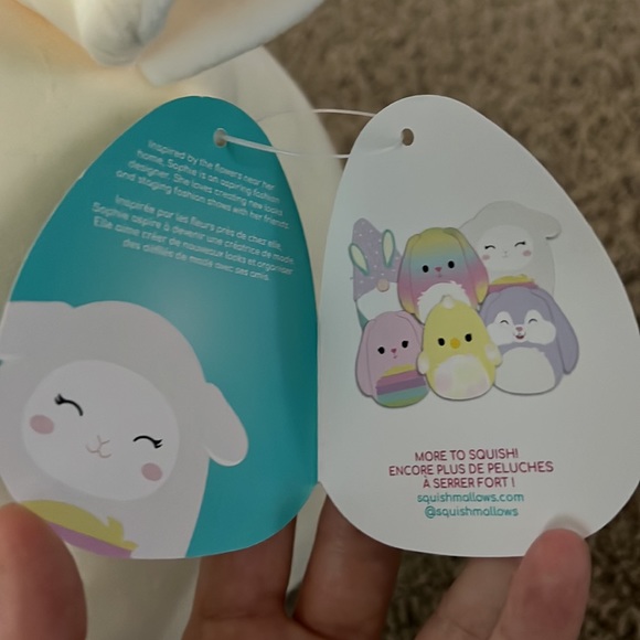 Sophie the Easter Lamb Squishmallow - Picture 5 of 5